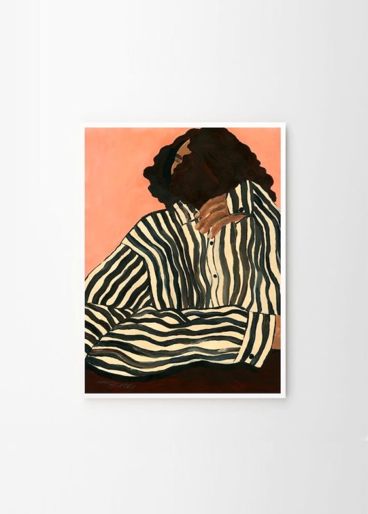 druk-artystyczny-the-poster-club-Hanna_Peterson_Serene_Stripes_Frame.jpg