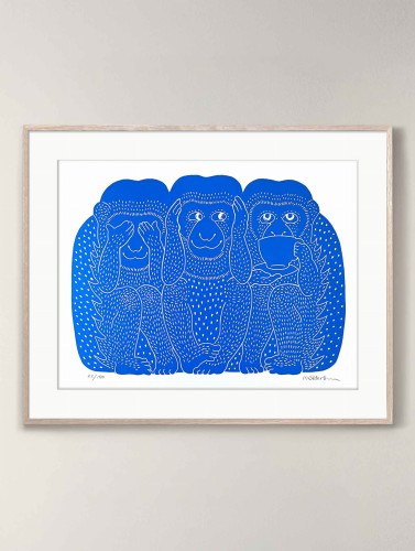 linoryt-3-monkeys-blue-monika-petersen.jpg