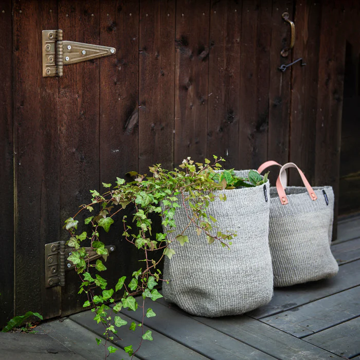 Mfiuko-Kiondo market basket-grey-sisal-barn-door.webp